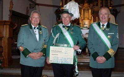 Patronatsfest mit Verleihung des Schulterbandes zum St. Sebastianus Ehrenkreuz